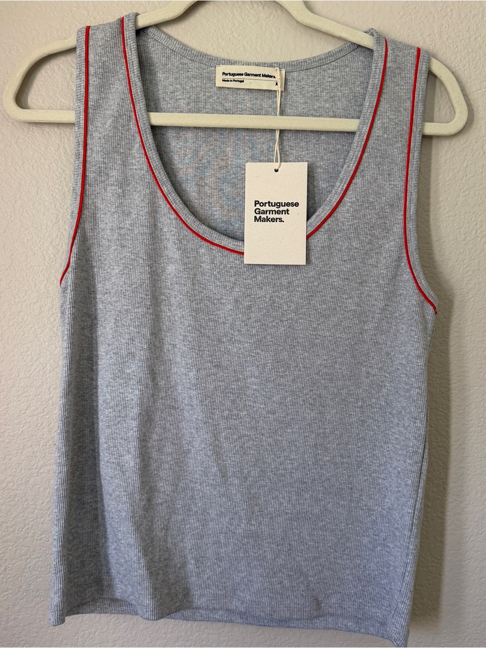 Portuguese Garment Makers Tank Top Cotton Size XL